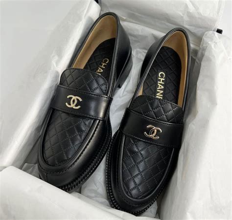 chanel flap loafer|chanel loafers men.